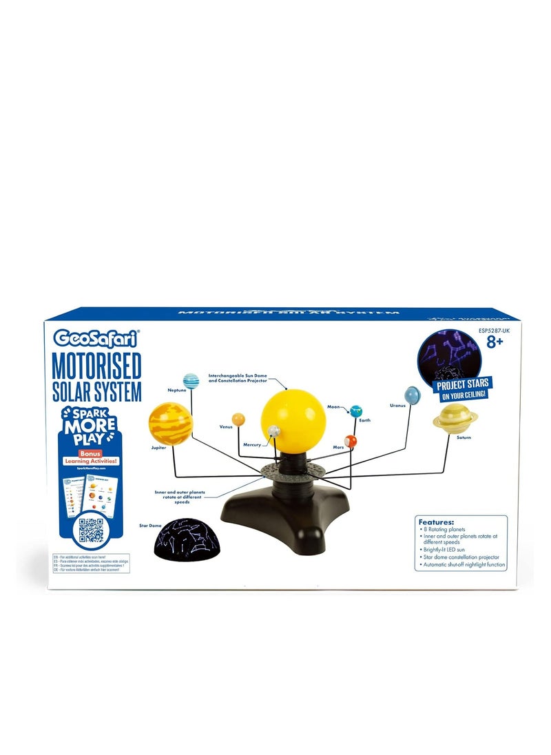 Learning Resources - ESP5287-UK Geosafari Motorised Solar System - Image 1