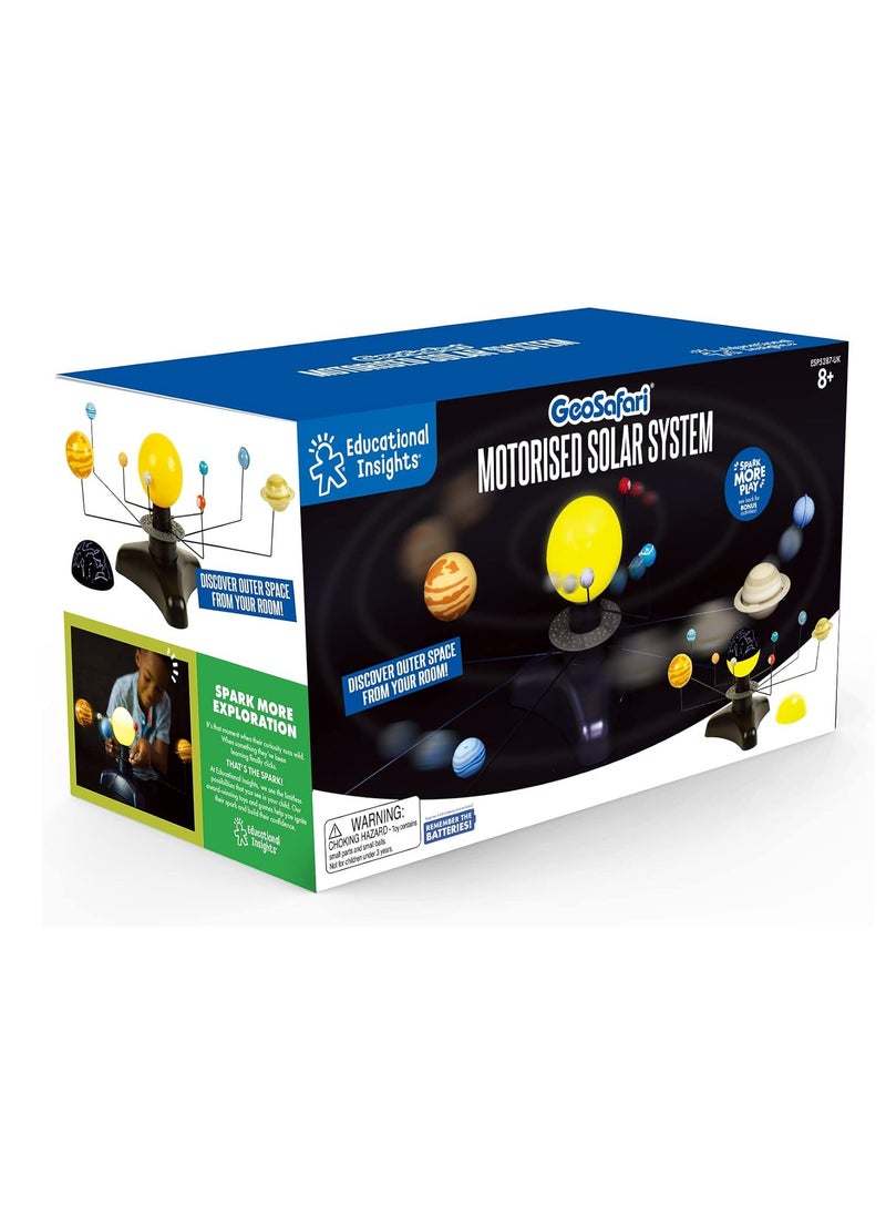 Learning Resources - ESP5287-UK Geosafari Motorised Solar System - Image 1