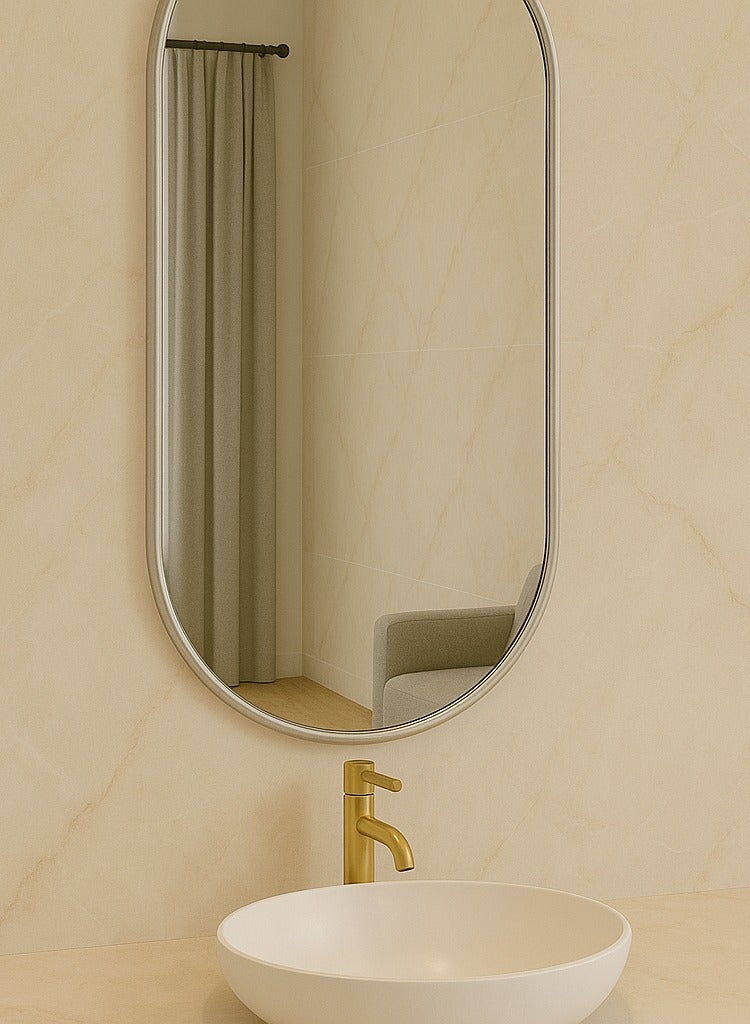 Glass Corner 60*120 Capsule - Silver - Image 3