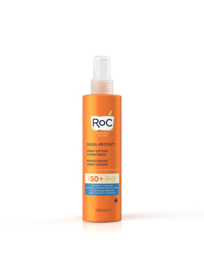 RoC SOLEIL-PROTECT MOISTURISING SPRAY LOTION SPF50 200ML  - Image 5