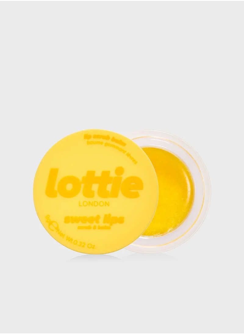 Lottie Lip Scrub & Balm - Mango Sorbet