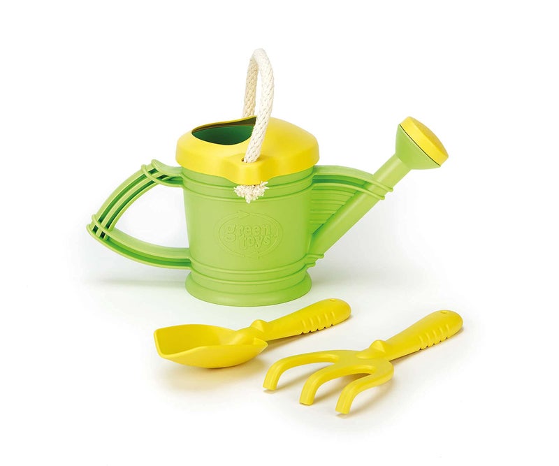 Green Toys Watering Can Toy, Green - Image 1