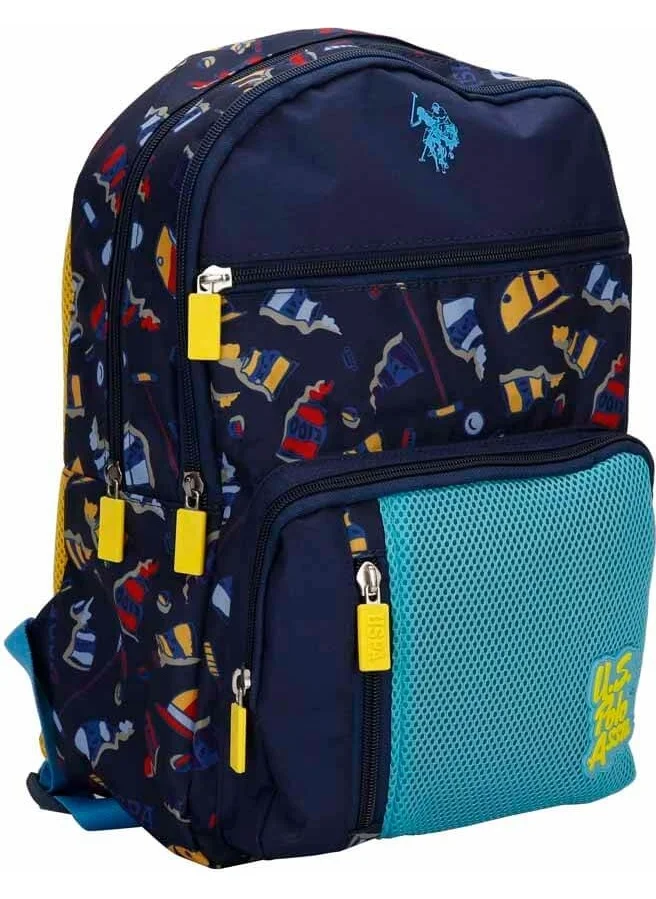 يو اس بولو اسن Patterned Backpack PLÇAN22062