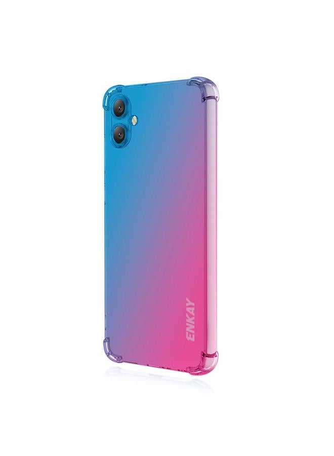 ENKAY Case For Samsung Galaxy A06 4G Hat-Prince Gradient Airbag TPU Phone Case - Image 1
