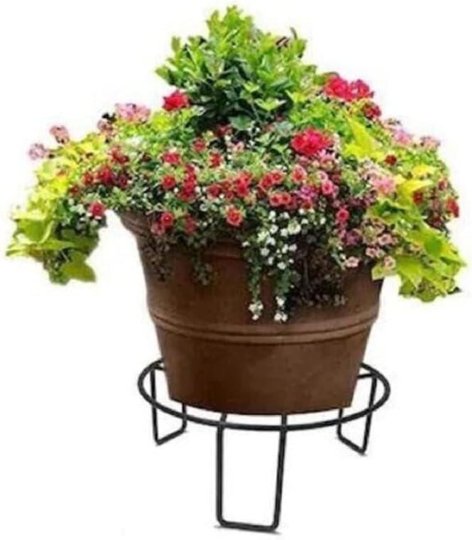 Zepdos Iron Heavy Duty Plant Stand for Living Room, Flower Pot stand for balcony Pot Stands, Outdoor, Indoor, Big Pots Holder, Gamla Stand (Pack of 15) - Image 5