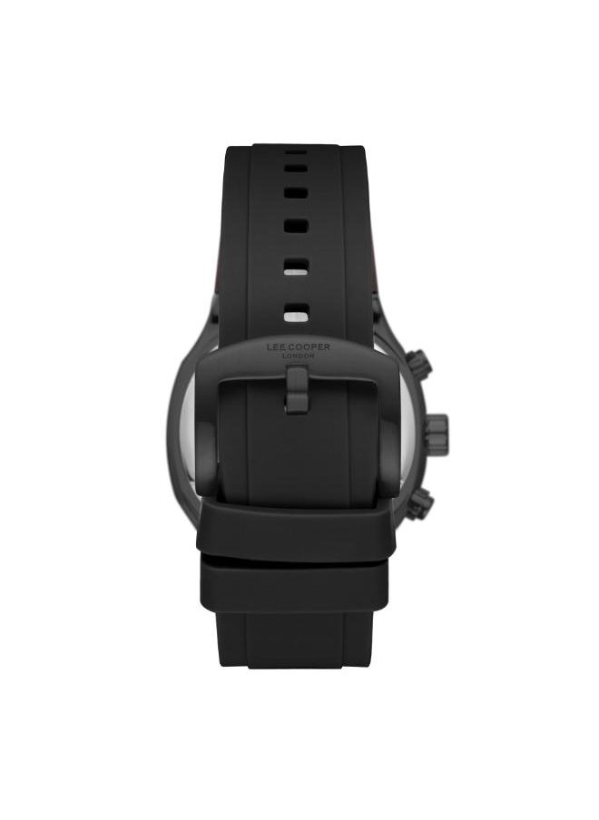 لي كوبر - Men's Multi Function Display Watch With Black Silicone Strap - LC08150.001 - Image 1