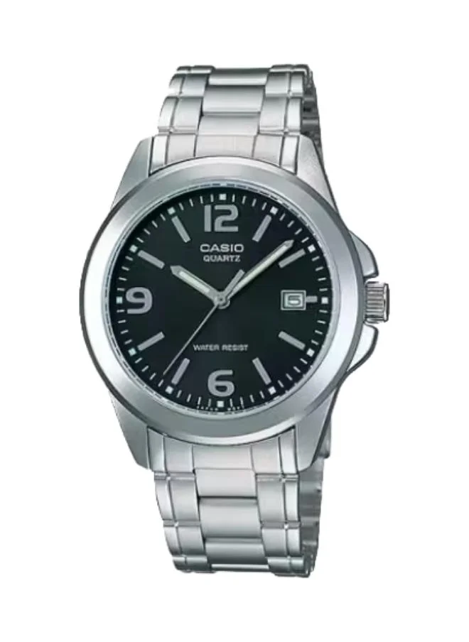 CASIO Men's Analog Display Watch With Silver Stainless Steel Strap - MTP-1215A-1A