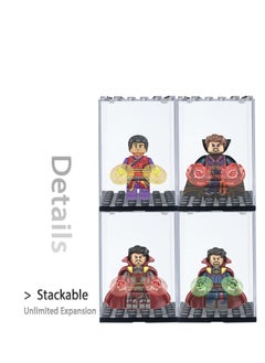 Excefore 12 Pack Display Case, Acrylic Display Case, Action Figure Toys Storage, Suitable for Kids and Adults Toys and Collectibles  - Image 5