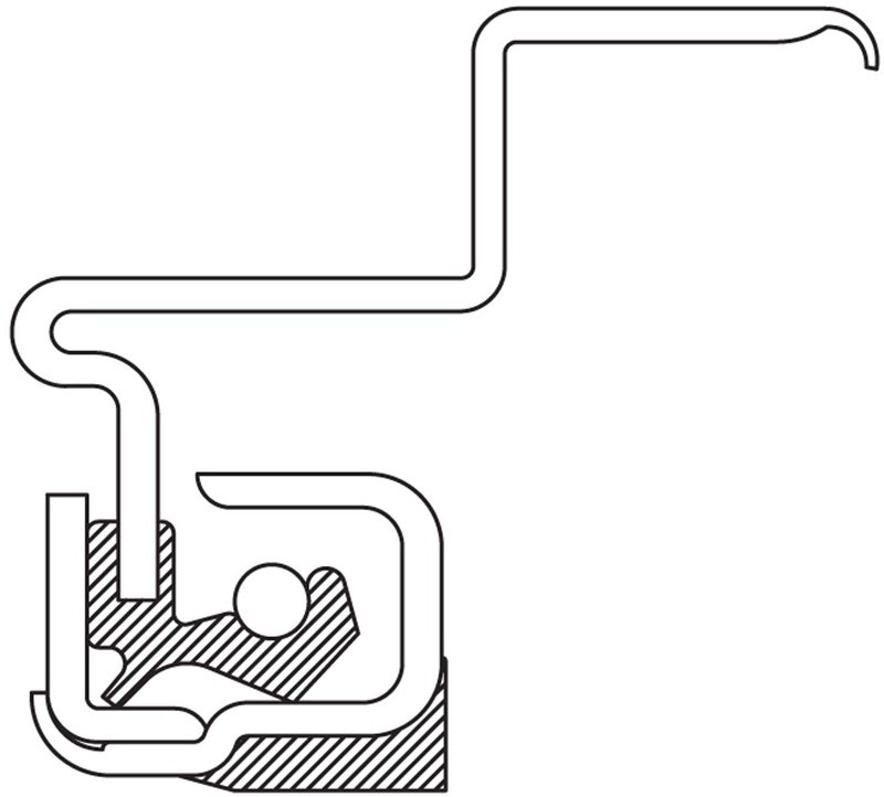 National 100495 Oil Seal - Image 2