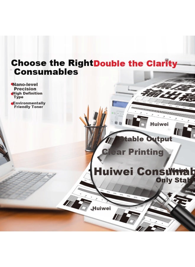 Huiwei T-2802c High-capacity Toner Cartridge Compatible With Toshiba Studio 2802a 2802am 2802af Printers Digital Multifunction Copiers Drum Unit Toner Cartridge Toner Powder - Image 2