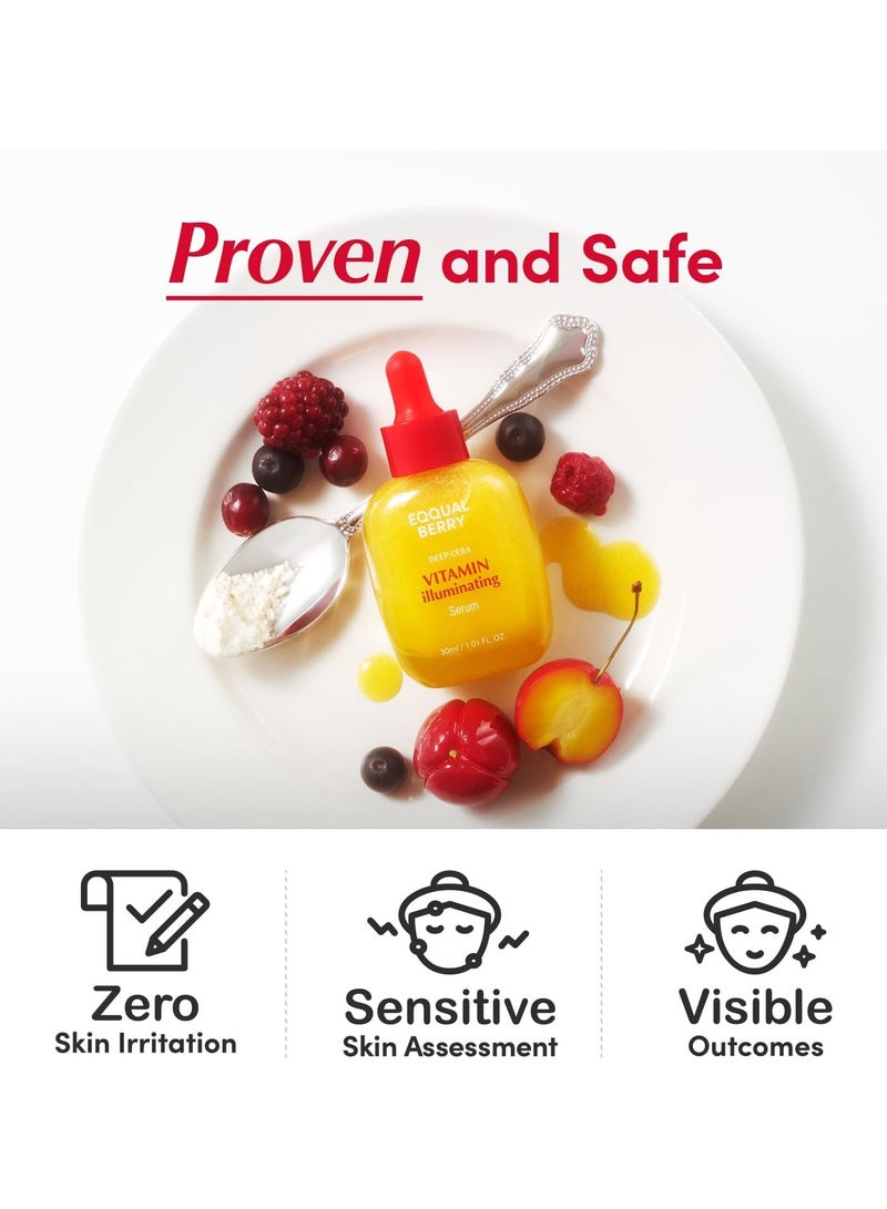 إيكوالبيري سيروم إيكوالبيري فيتامين لإشراقة البشرة – سيروم فيتامين ج للتفتيح مع النياسيناميد | يقوّي حاجز البشرة | يرطّب باستخدام السيراميد وحمض الهيالورونيك، ٣٠ مل / ١٫٠١ أونصة - Image 5