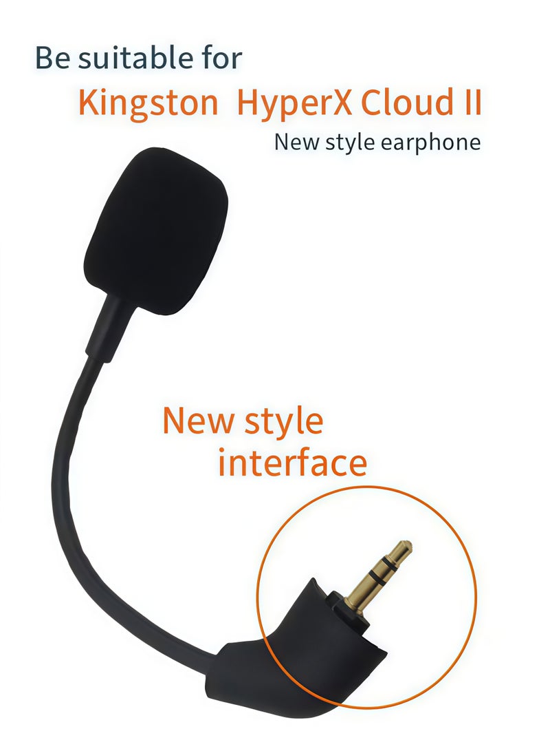 مناسب لسلسلة Kingston HyperX Cloud 2/Pro/CloudX - سماعة ألعاب متعددة الأجهزة مع ميكروفون بديل - Image 2
