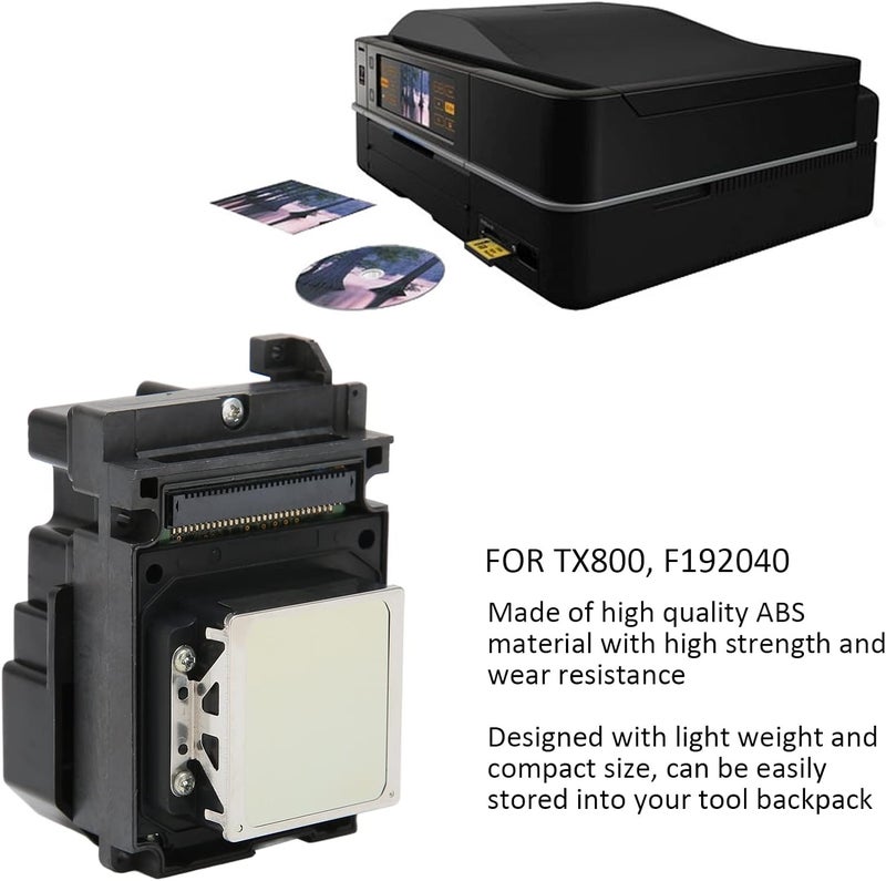 klarako Printer Head, Printhead Replacement UV Ink Head 6 Color Photo Printing Machine Head Printer Replacement Parts Printhead for TX800 F192040 Printer - Image 2