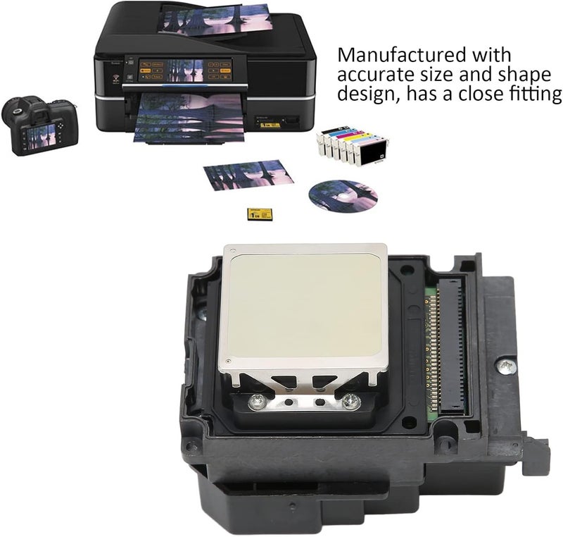klarako Printer Head, Printhead Replacement UV Ink Head 6 Color Photo Printing Machine Head Printer Replacement Parts Printhead for TX800 F192040 Printer - Image 3
