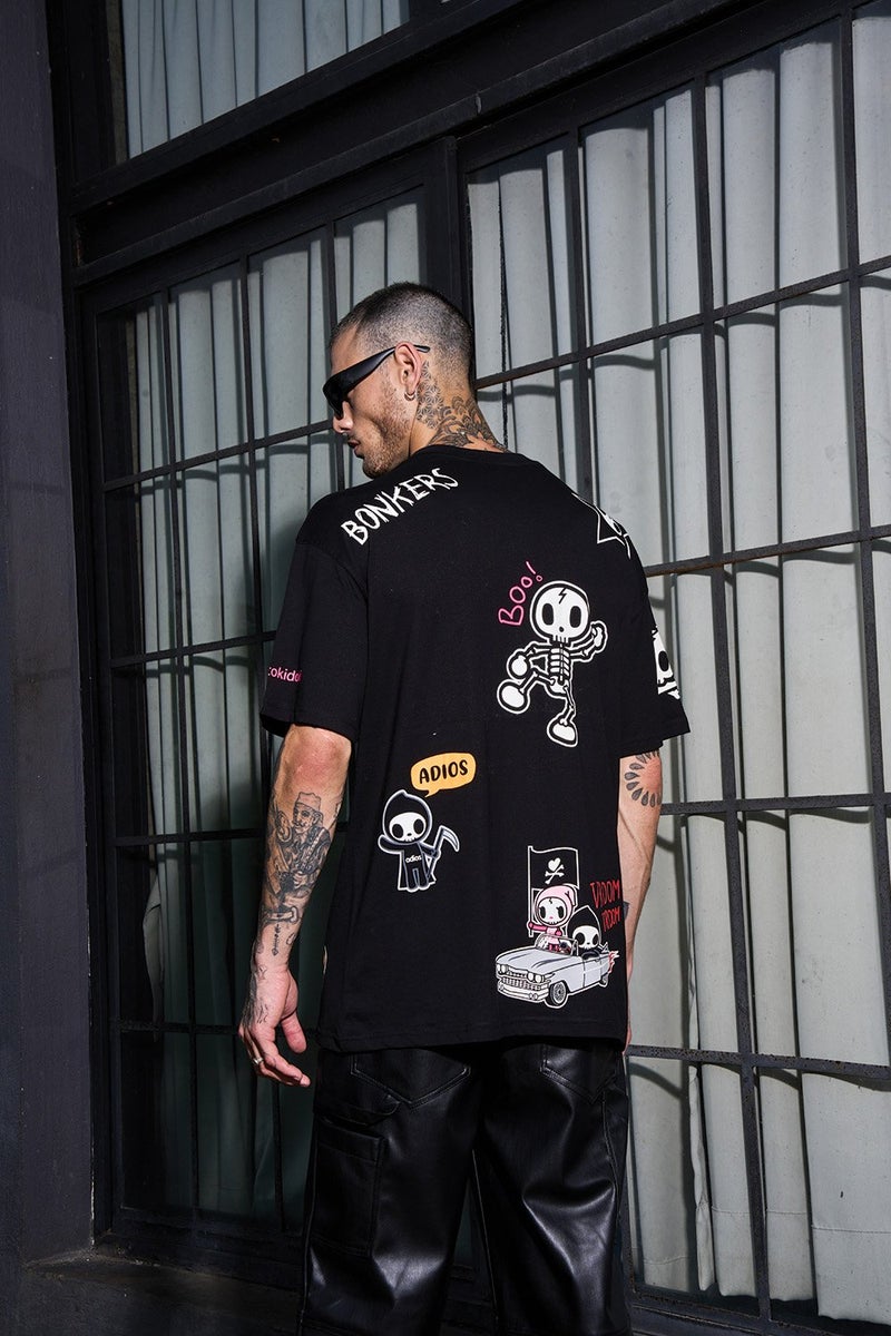 Bonkers Corner Tokidoki All Oversized T-shirt - Image 2