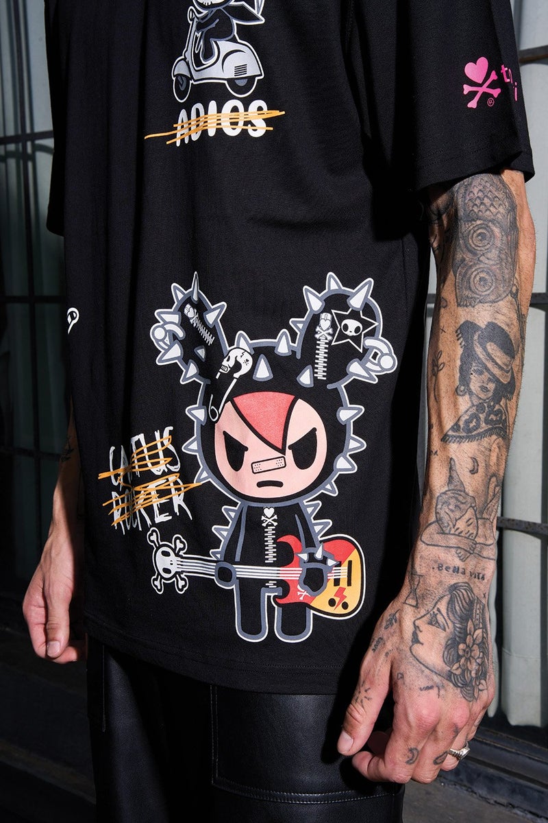 Bonkers Corner Tokidoki All Oversized T-shirt - Image 4