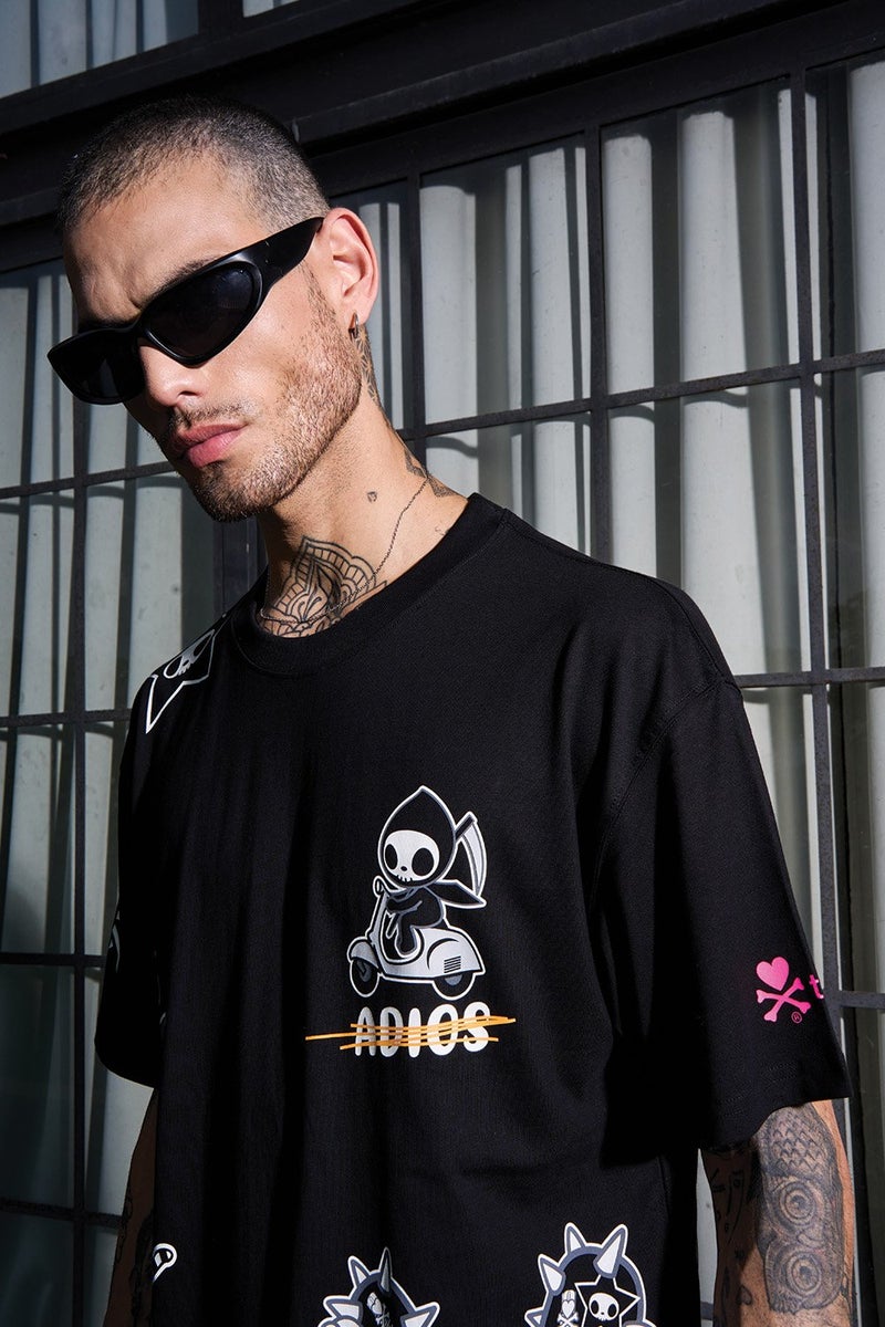 Bonkers Corner Tokidoki All Oversized T-shirt - Image 5