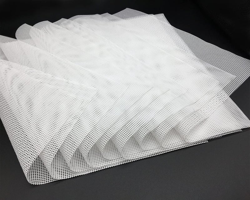 9 Pack Silicone Dehydrator Sheets Dostk Premium Non Stick Dehydrator Mats for Fruit Dryer Mesh Dehydrator Tray Liner Reusable