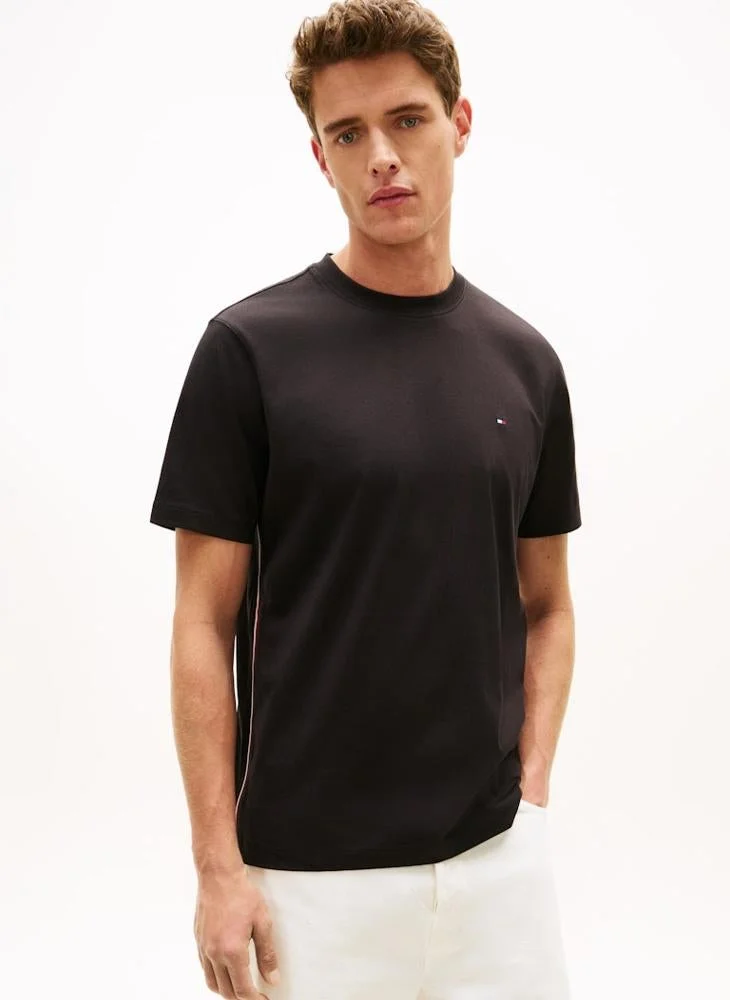 Global Stripe Side Seam Jersey T-Shirt