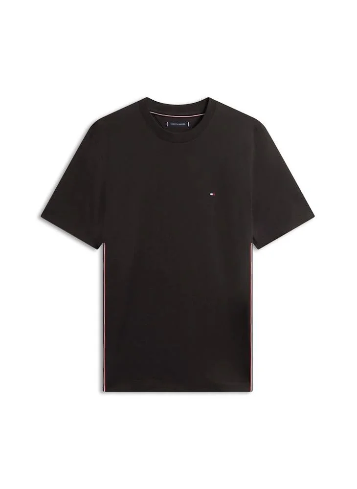 TOMMY HILFIGER  Global Stripe Side Seam Jersey T-Shirt for Men | Best Price UAE