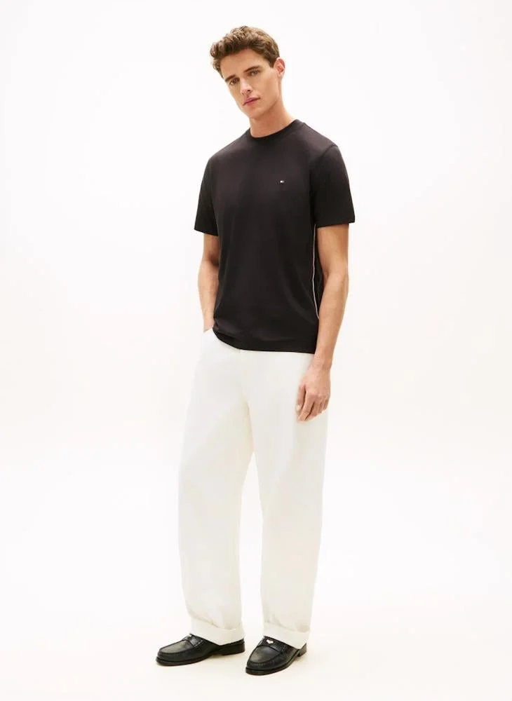 TOMMY HILFIGER  Global Stripe Side Seam Jersey T-Shirt for Men | Best Price UAE
