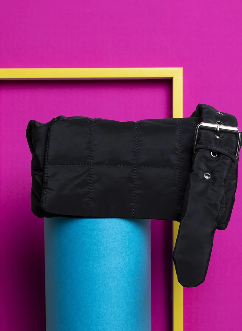 صوص هاوت Charcoal Charm Black Handbag
