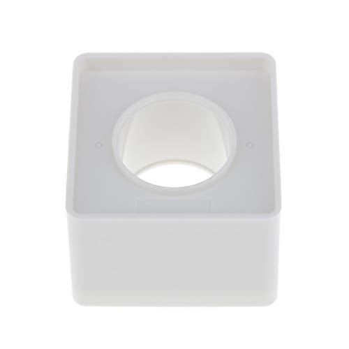 RODZ 2pcs Triangular and Square Microphone Station Logo - White and 1 Pc Reporter Mike Sponge Windshield - Image 4