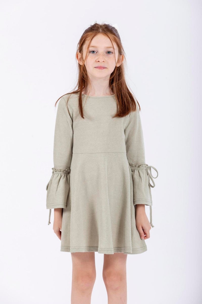 Zepkids Tie-Sleeve Knit Dress  - Image 2