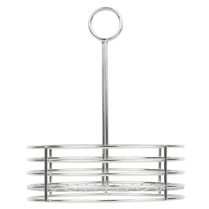 Get G.E.T. Stainless Steel Round Condiment Caddy - Table Caddies Collection, 7.5 - Image 4