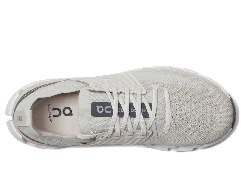 On Men's Cloudswift 3 Sneaker, Pearl/Eclipse, 12.5 - Image 2