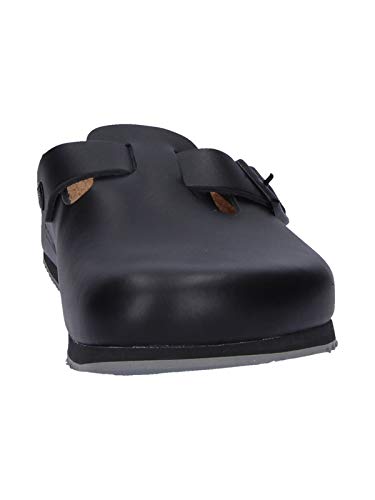 Birkenstock Unisex Single Clog, Black, 10 US Men - Image 3