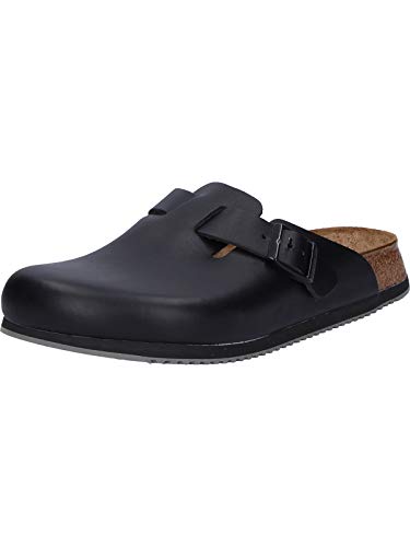Birkenstock Unisex Single Clog, Black, 10 US Men - Image 1