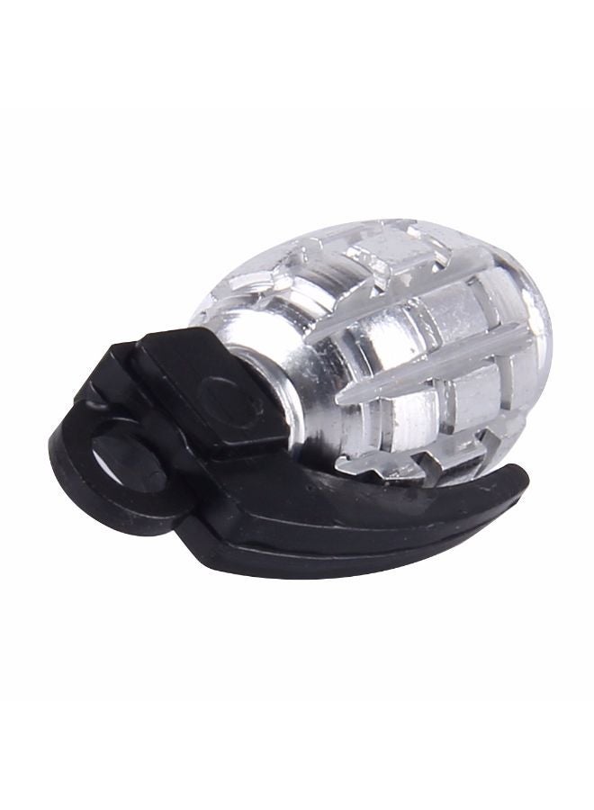 NIBEMINENT 4-Piece Grenade Shaped Car Tire Valve Cap  - Image 3