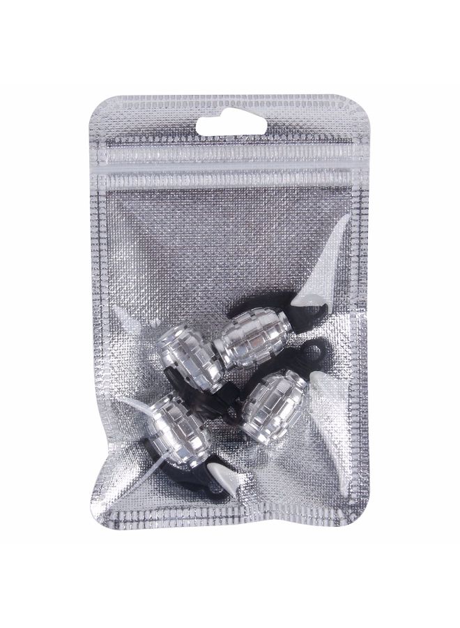 NIBEMINENT 4-Piece Grenade Shaped Car Tire Valve Cap  - Image 4