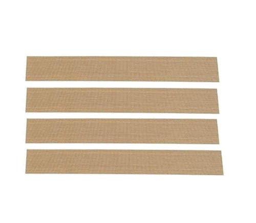 Awadh Teflon Heat Cloth for 8 inches Size Sealing Machine Brown and White Pack of 4 - Image 3