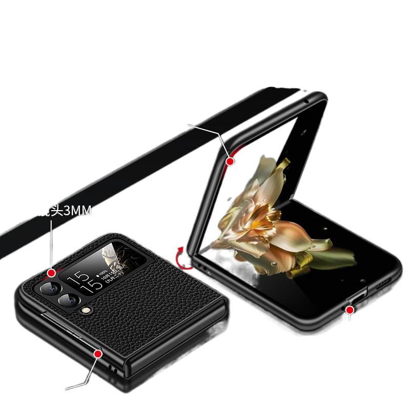 غطاء واقي | مقاوم للصدمات لـ Samsung Galaxy Z Fold 5 | حماية من السقوط | مقاوم لبصمات الأصابع | أسود - Image 5