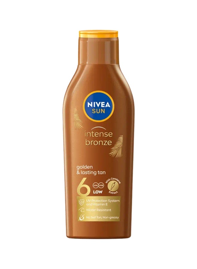 Nivea Sun Intense Bronze SPF6 200 ml - Image 1