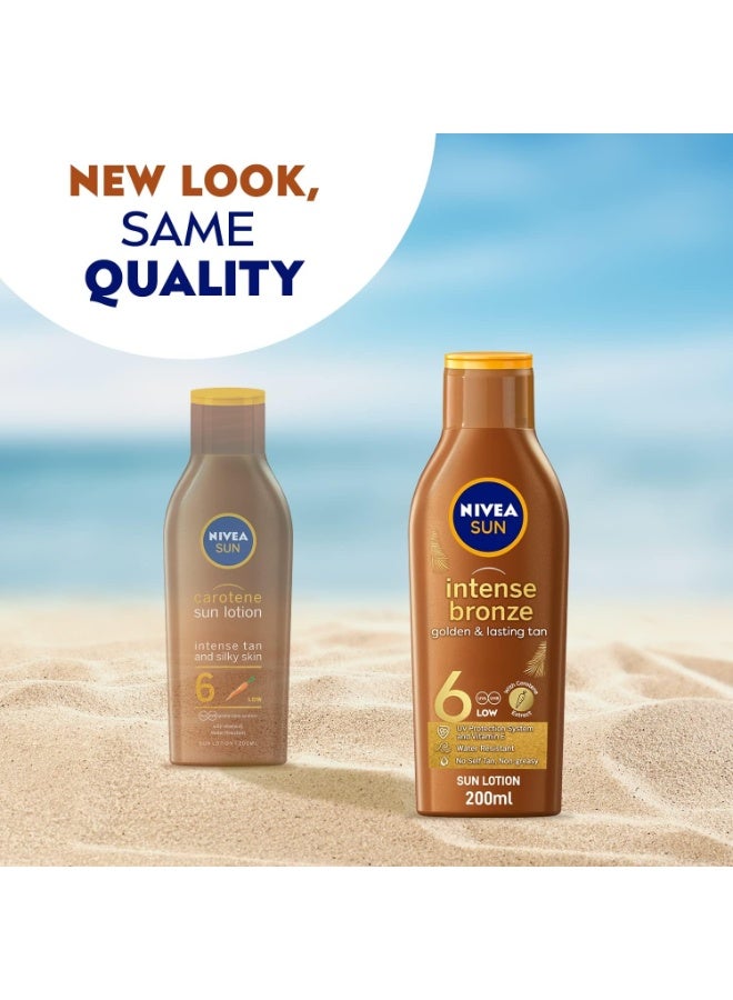Nivea Sun Intense Bronze SPF6 200 ml - Image 3