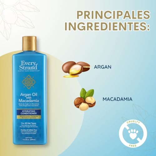 Every Strand Argan Oil With Macadamia Hydrating Conditioner 135 Fl Ounce 135 Ounce - Image 3