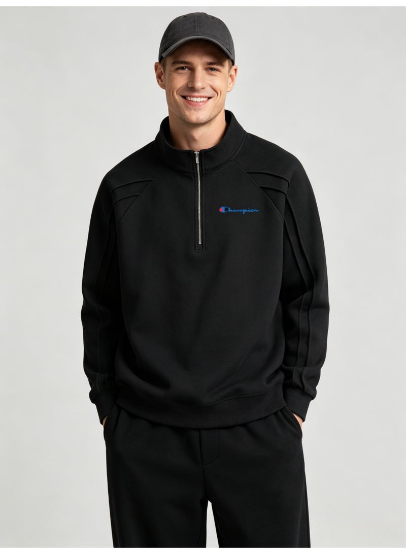 شامبيون Champion Half zipper sweater for men and women - Image 1
