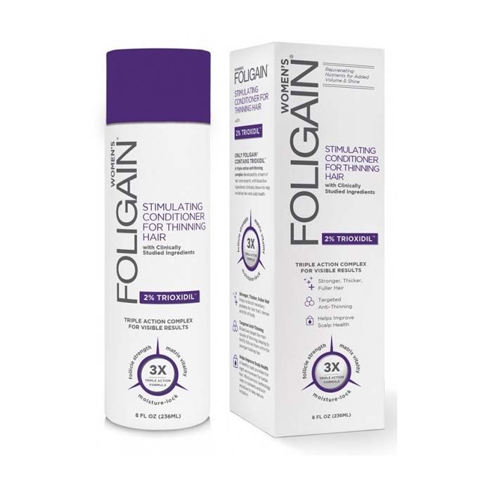 Foligain Triple Action Conditioner for Thinning Hair for Women with 2% Trioxidil 236 ml