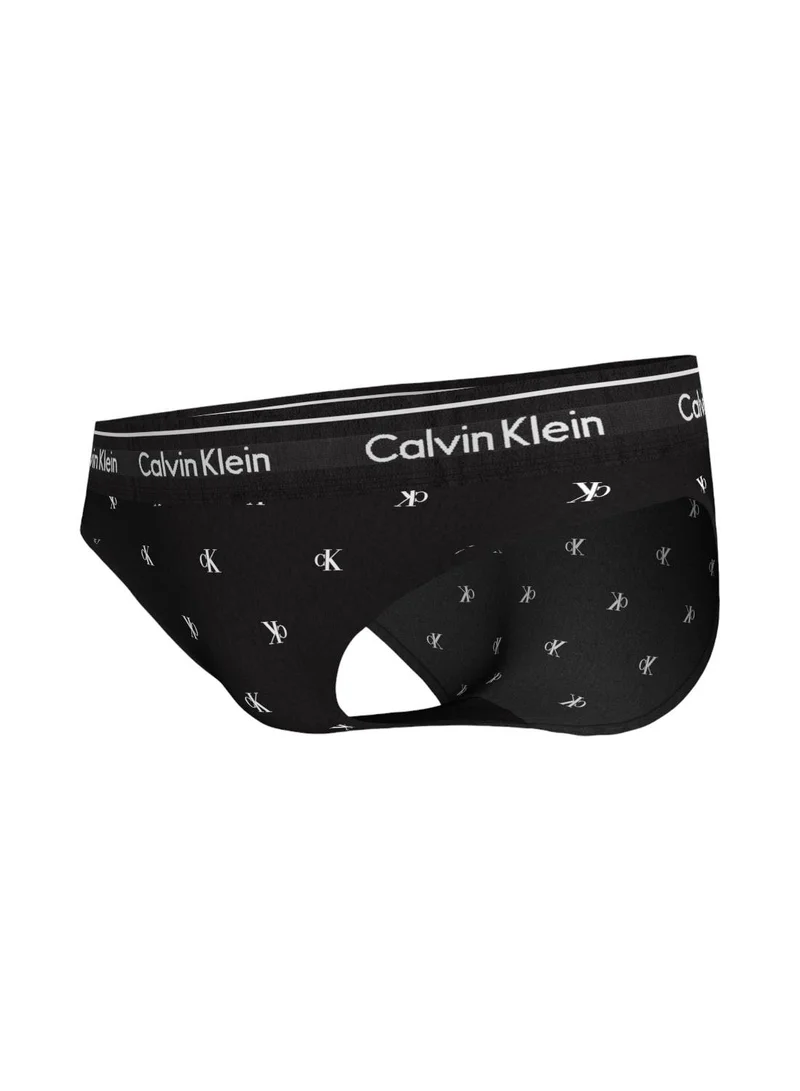 CALVIN KLEIN Women's  Bikini Briefs , Black - Cotton Blend