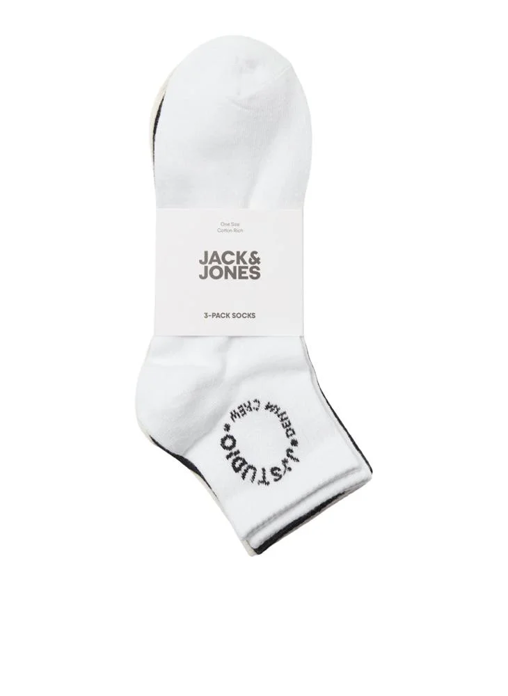 JACK & JONES Jacmarcus 3 Pack Tennis Crew Socks