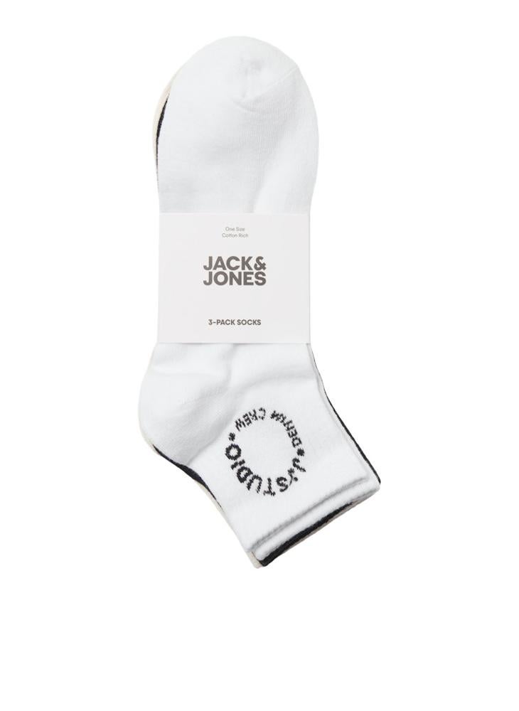 JACK & JONES Jacmarcus 3 Pack Tennis Crew Socks  - Image 4