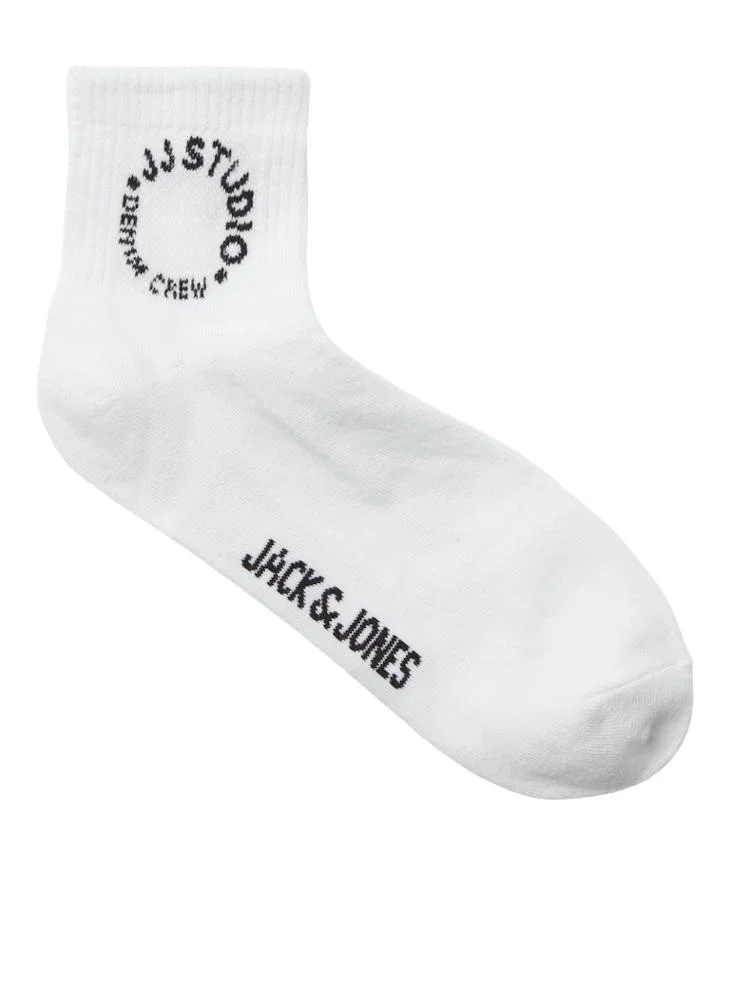 جاك اند جونز Jacmarcus 3 Pack Tennis Crew Socks