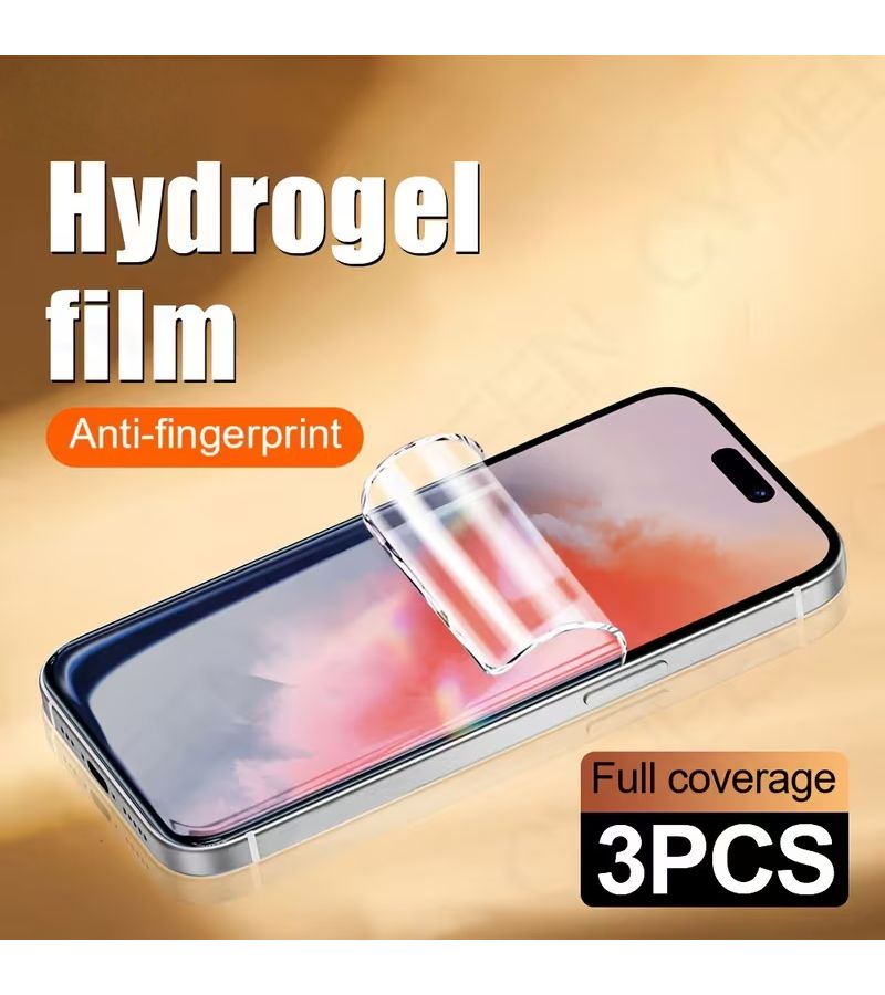 3 عبوات حماية شاشة هيدروجيل فائقة الوضوح لهاتف Honor X5 Plus 4G 5G سلسلة مقاومة للوهج ومقاومة للخدوش تغطية كاملة للشاشة رؤية فائقة الوضوح لمس ناعم تجربة فائقة النحافة - Image 1