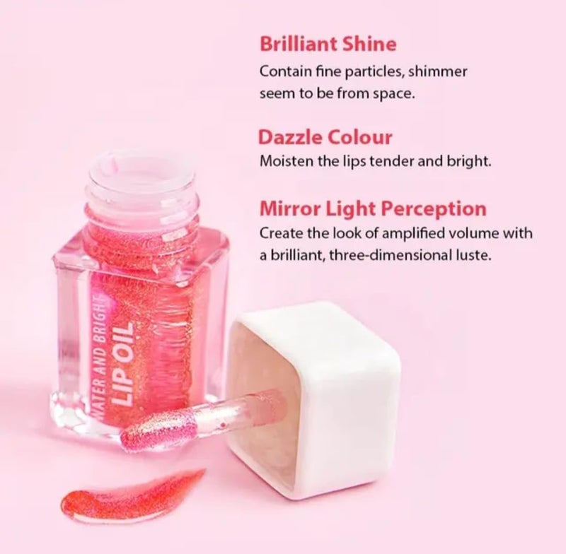 Waterproof Lip Plumper Hydrating Long Lasting Lip Gloss Oil - Image 3