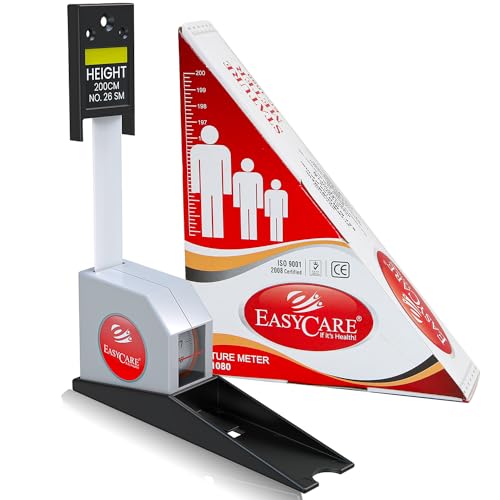 EASYCARE® Wall-Mounted Manual Height Measuring Scale for Kids & Adults, 2-Meter Roll Ruler Growth Stature Meter for Accurate Height Measurement, Perfect for Home, Schools, Clinics, and Gyms - Image 1