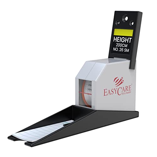 EASYCARE® Wall-Mounted Manual Height Measuring Scale for Kids & Adults, 2-Meter Roll Ruler Growth Stature Meter for Accurate Height Measurement, Perfect for Home, Schools, Clinics, and Gyms - Image 2