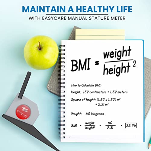 EASYCARE® Wall-Mounted Manual Height Measuring Scale for Kids & Adults, 2-Meter Roll Ruler Growth Stature Meter for Accurate Height Measurement, Perfect for Home, Schools, Clinics, and Gyms - Image 5